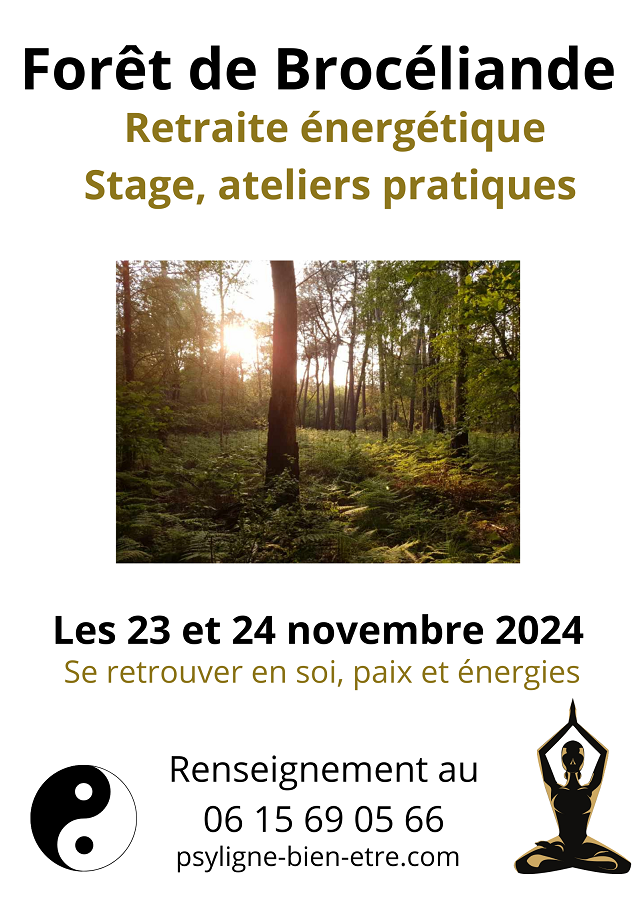 Stage initiatique retraite spirituelle énergétique, Bretagne